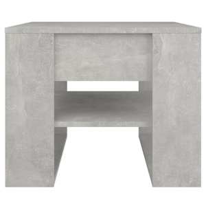 Konferenční stolek betonově šedý 55,5x55x45 cm kompozitní dřevo - obrázek 3