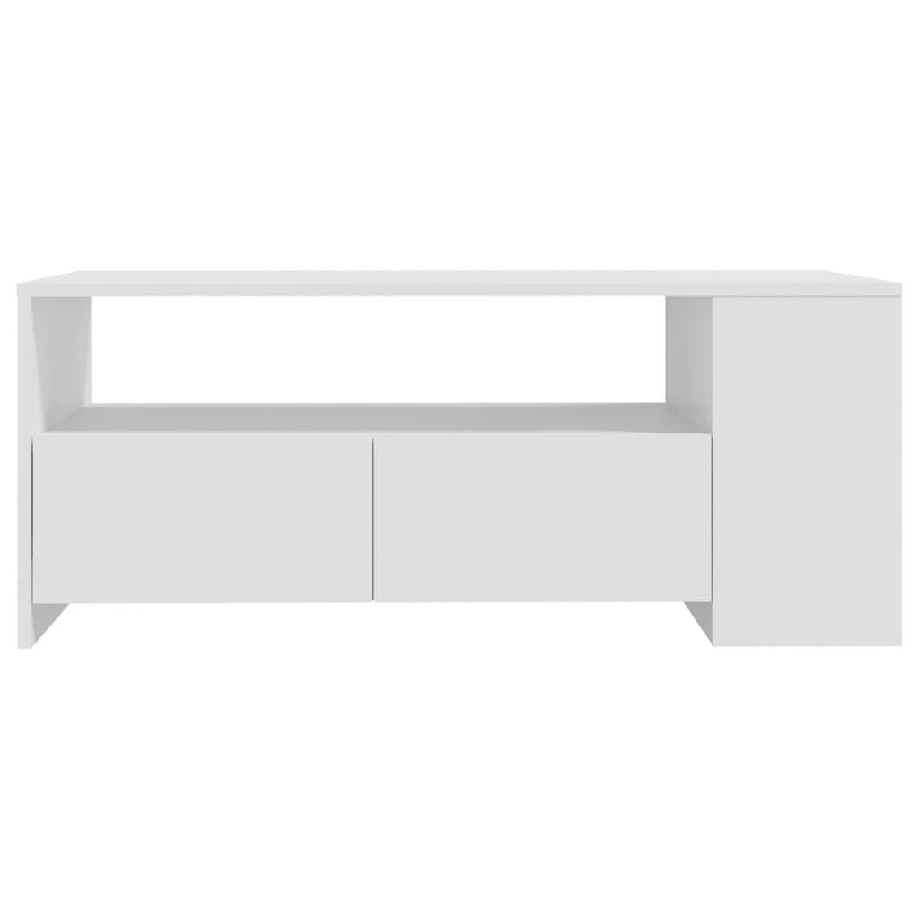 Thumbnail - vidaXL Couchtisch Weiß 102x55x42 cm Holzwerkstoff