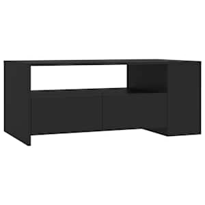 Konferenční stolek černý 102 x 55 x 42 cm kompozitní dřevo - obrázek 2