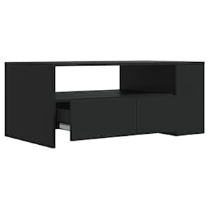 Konferenční stolek černý 102 x 55 x 42 cm kompozitní dřevo - obrázek 4