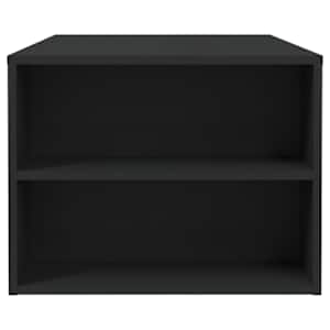 Konferenční stolek černý 102 x 55 x 42 cm kompozitní dřevo - obrázek 7