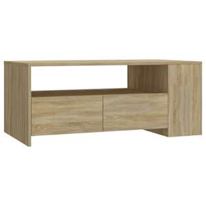 Konferenční stolek dub sonoma 102 x 55 x 42 cm kompozitní dřevo - obrázek 2