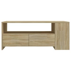 Konferenční stolek dub sonoma 102 x 55 x 42 cm kompozitní dřevo - obrázek 3