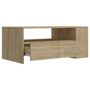 Konferenční stolek dub sonoma 102 x 55 x 42 cm kompozitní dřevo - obrázek 4