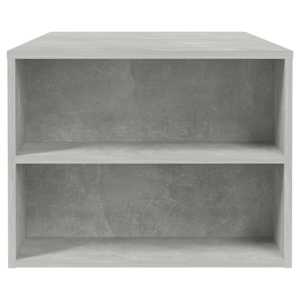 Konferenční stolek betonově šedý 102x55x42 cm kompozitní dřevo - obrázek 7