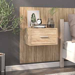 Stenska nočna omarica sonoma hrast