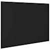 vidaXL voodipeats, must, 120 x 1,5 x 80 cm, tehispuit