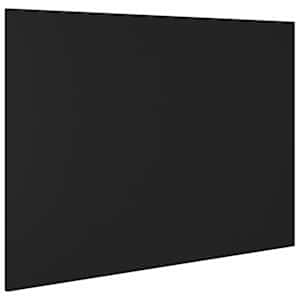 vidaXL voodipeats, must, 120 x 1,5 x 80 cm, tehispuit