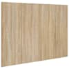 vidaXL voodipeats, Sonoma tamm, 120 x 1,5 x 80 cm, tehispuit
