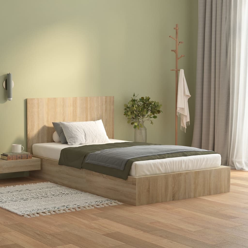 vidaXL Tăblie de pat, stejar Sonoma, 120x1,5x80 cm, lemn prelucrat