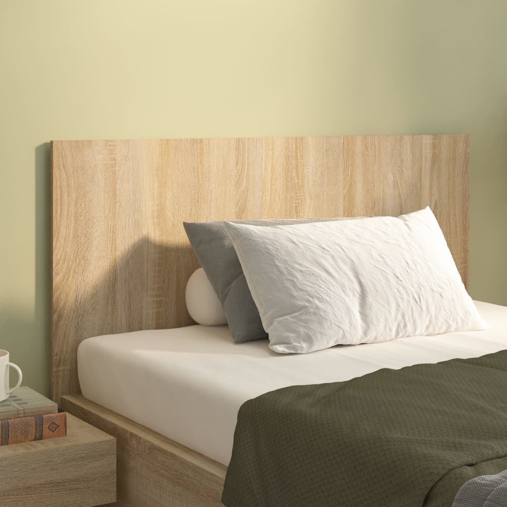 vidaXL Tăblie de pat, stejar Sonoma, 120×1,5×80 cm, lemn prelucrat (si imagine noua