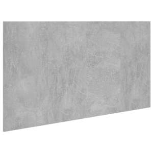 Čelo postele betonově šedé 160 x 1,5 x 80 cm kompozitní dřevo - obrázek 2