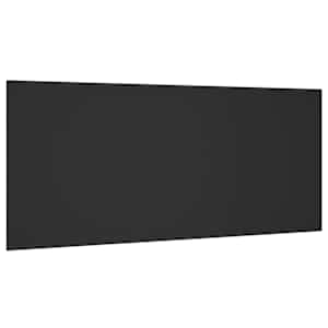 Čelo postele černé 200 x 1,5 x 80 cm kompozitní dřevo - obrázek 2