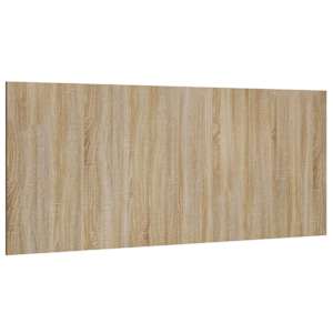 Čelo postele dub sonoma 200 x 1,5 x 80 cm kompozitní dřevo - obrázek 2