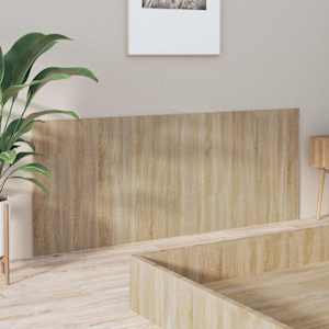 Čelo postele dub sonoma 200 x 1,5 x 80 cm kompozitní dřevo - obrázek 4