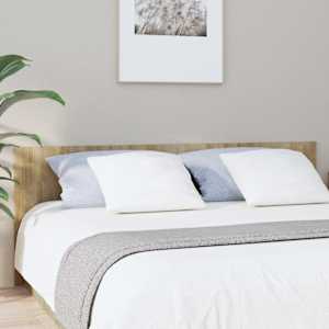 Posteljno vzglavje sonoma hrast 200x1,5x80 cm konstruiran les