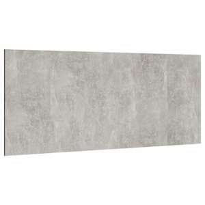 Čelo postele betonově šedé 200 x 1,5 x 80 cm kompozitní dřevo - obrázek 2