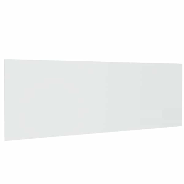 vidaXL seinale kinnitatav voodipeats, valge, 240x1,5x80 cm, tehispuit