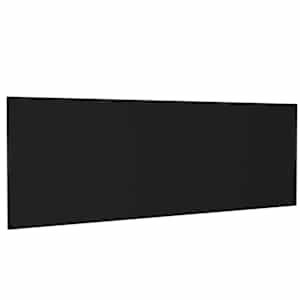 Nástěnné čelo postele černé 240 x 1,5 x 80 cm kompozitní dřevo - obrázek 2