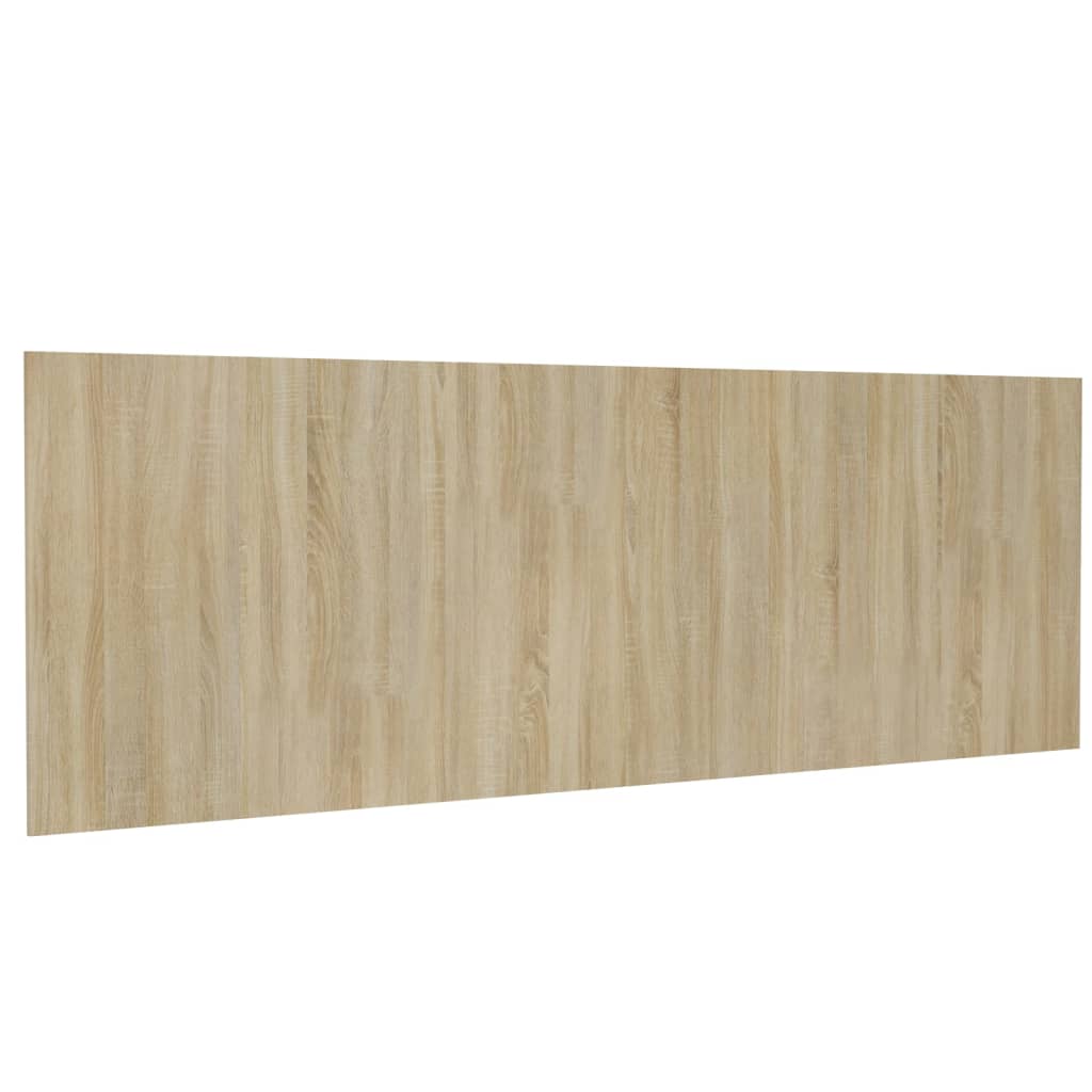vidaXL Nástěnné čelo postele dub sonoma 240x1,5x80 cm kompozitní dřevo