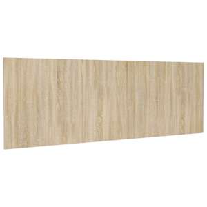 Nástěnné čelo postele dub sonoma 240x1,5x80 cm kompozitní dřevo - obrázek 2
