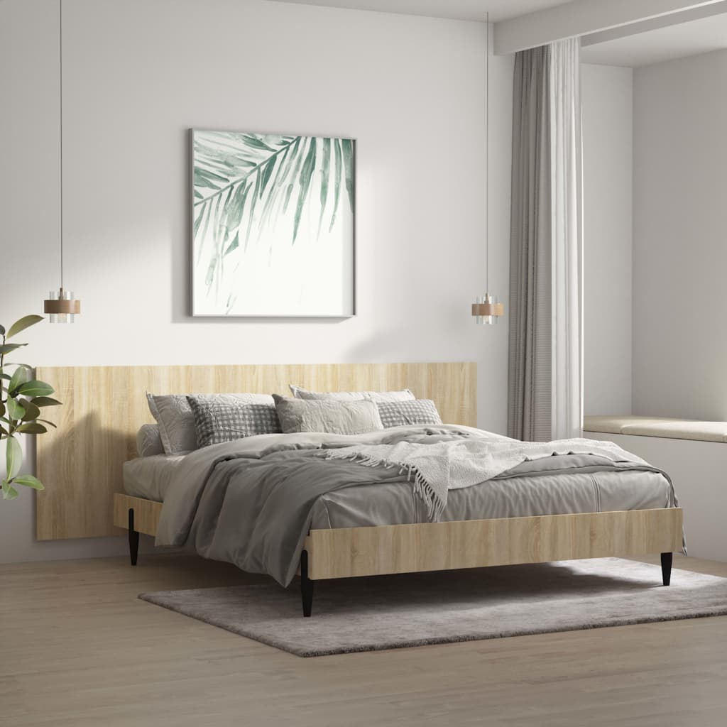 vidaXL Zagwek ka, cienny, db sonoma, 240x1,5x80 cm