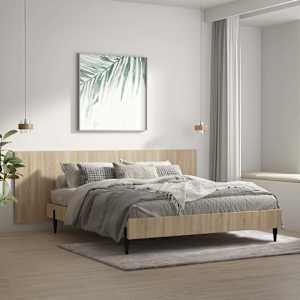 Nástěnné čelo postele dub sonoma 240x1,5x80 cm kompozitní dřevo - obrázek 1