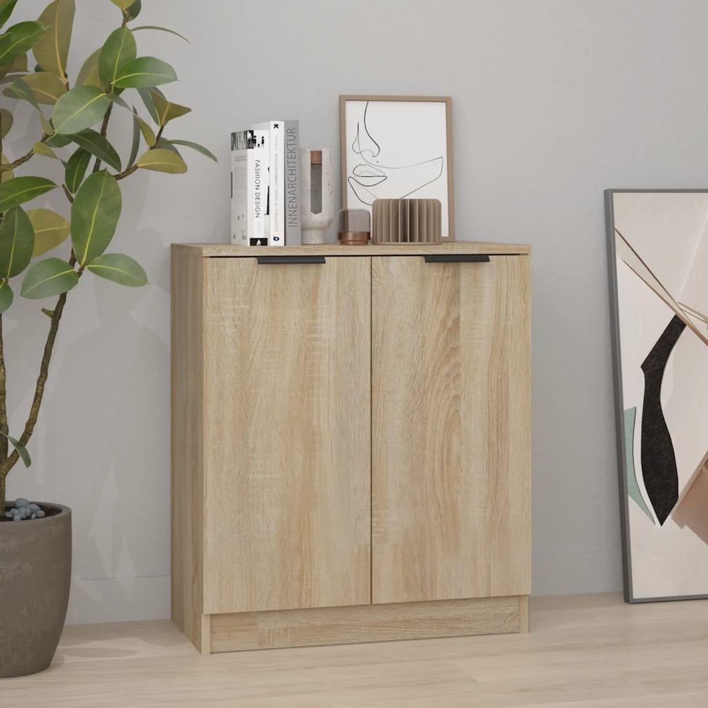 vidaXL Sideboard Sonoma-Eiche 60x30x70 cm Holzwerkstoff