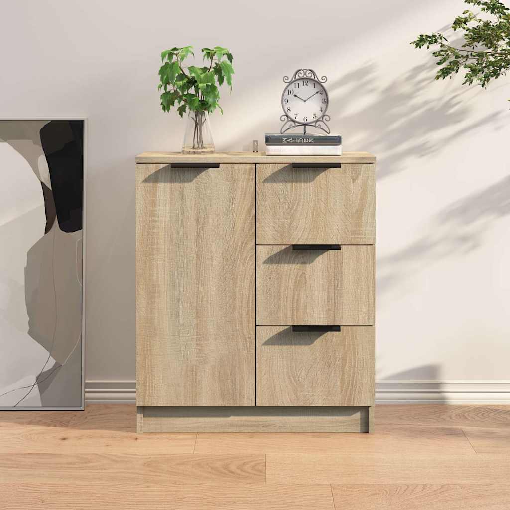 vidaXL Komoda, d�b sonoma, 60x30x70 cm, materia� drewnopochodny