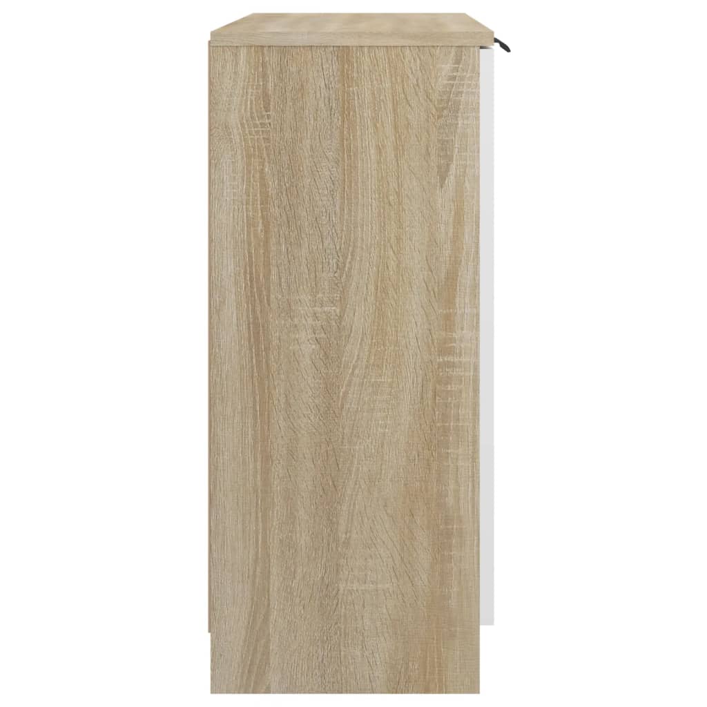 Aparador Armario Cajonera Mueble para Teléfono Madera Contrachapada vidaXL - Imagen 38 de 147