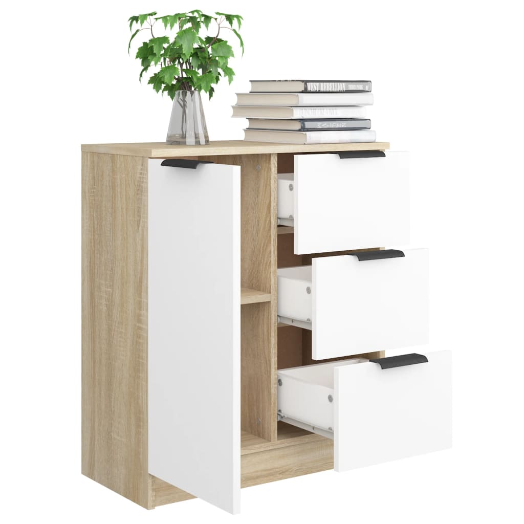 Aparador Armario Cajonera Mueble para Teléfono Madera Contrachapada vidaXL - Imagen 41 de 147