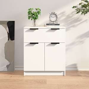 Komoda bela 60x30x70 cm konstruiran les