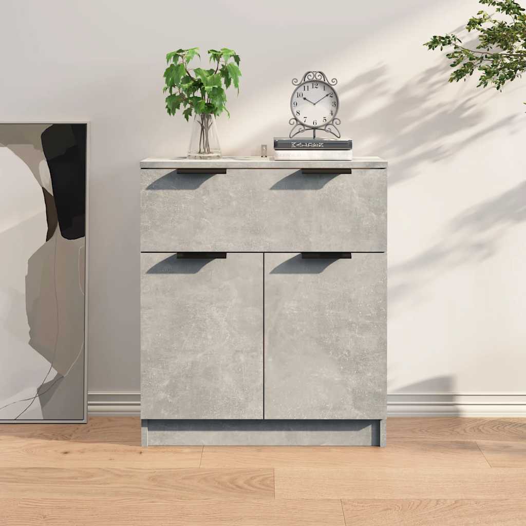 vidaXL Szafka, szaro�� betonu, 60x30x70 cm, materia� drewnopochodny