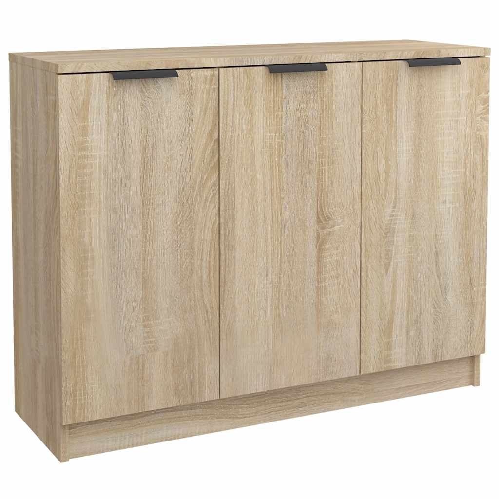 Thumbnail - vidaXL Sideboard Sonoma-Eiche 90,5x30x70 cm Holzwerkstoff
