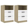 White_and_sonoma_oak