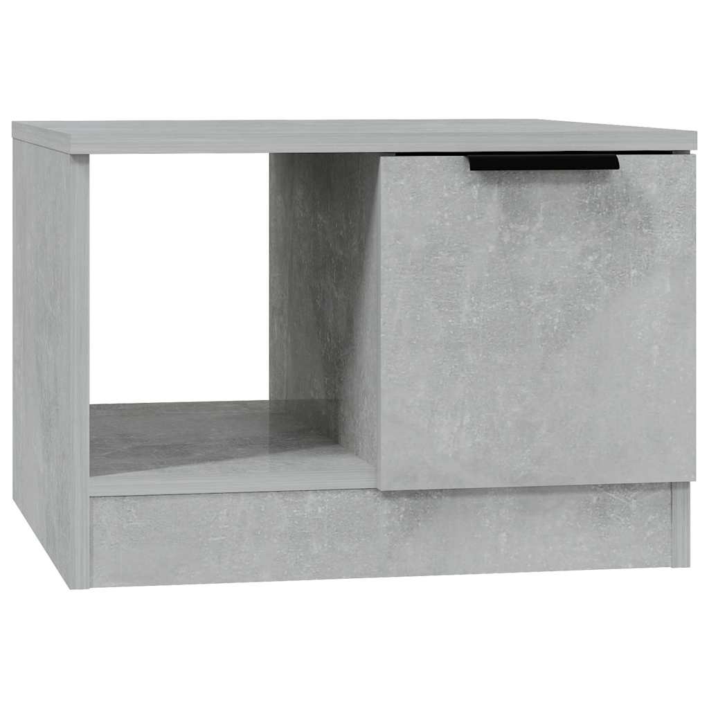 vidaXL Konferenční stolek betonově šedý 50x50x36 cm kompozitní dřevo