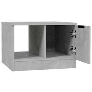 Konferenční stolek betonově šedý 50x50x36 cm kompozitní dřevo - obrázek 6