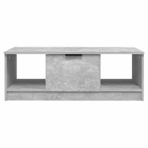 Konferenční stolek betonově šedý 102x50x36 cm kompozitní dřevo - obrázek 3