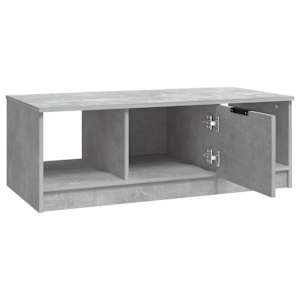Konferenční stolek betonově šedý 102x50x36 cm kompozitní dřevo - obrázek 5