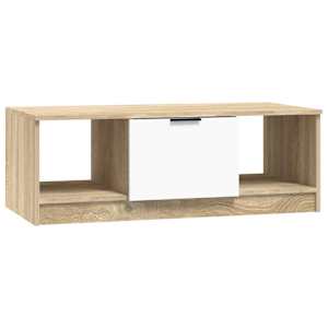 vidaXL kohvilaud, Sonoma tamm, 102x50x36 cm, tehispuit