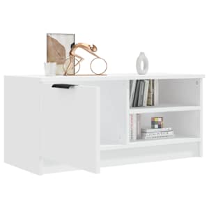 TV skříňka bílá 80 x 35 x 36,5 cm kompozitní dřevo - obrázek 7