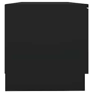 TV skříňka černá 80 x 35 x 36,5 cm kompozitní dřevo - obrázek 6