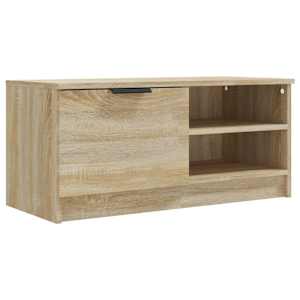 TV skříňka dub sonoma 80 x 35 x 36,5 cm kompozitní dřevo - obrázek 2
