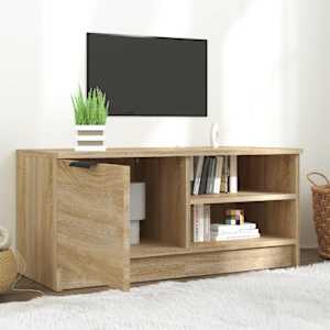 TV skříňka dub sonoma 80 x 35 x 36,5 cm kompozitní dřevo - obrázek 3
