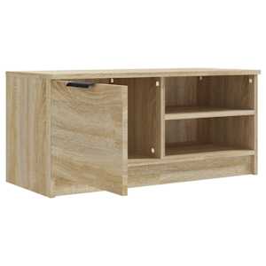 TV skříňka dub sonoma 80 x 35 x 36,5 cm kompozitní dřevo - obrázek 5