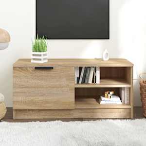 TV omarica sonoma hrast 80x35x36,5 cm konstruiran les