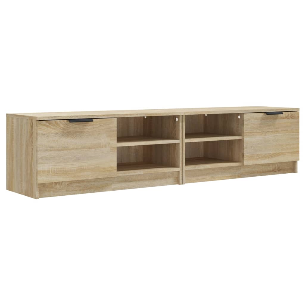 vidaXL TV skĹ™Ă­Ĺ�ky 2 ks dub sonoma 80 x 35 x 36,5 cm kompozitnĂ­ dĹ™evo