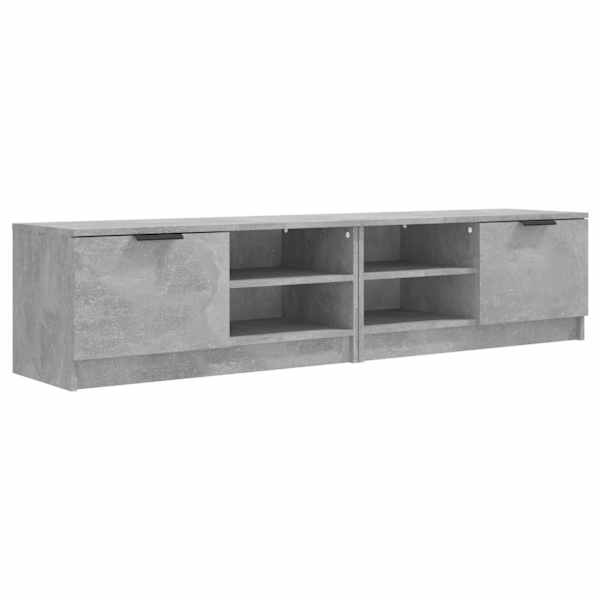 vidaXL telerikapid 2 tk, betoonhall, 80x35x36,5 cm, tehispuit