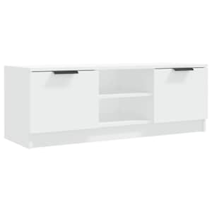 TV skříňka bílá 102 x 35 x 36,5 cm kompozitní dřevo - obrázek 2