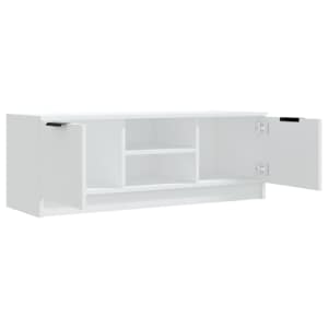 TV skříňka bílá 102 x 35 x 36,5 cm kompozitní dřevo - obrázek 4
